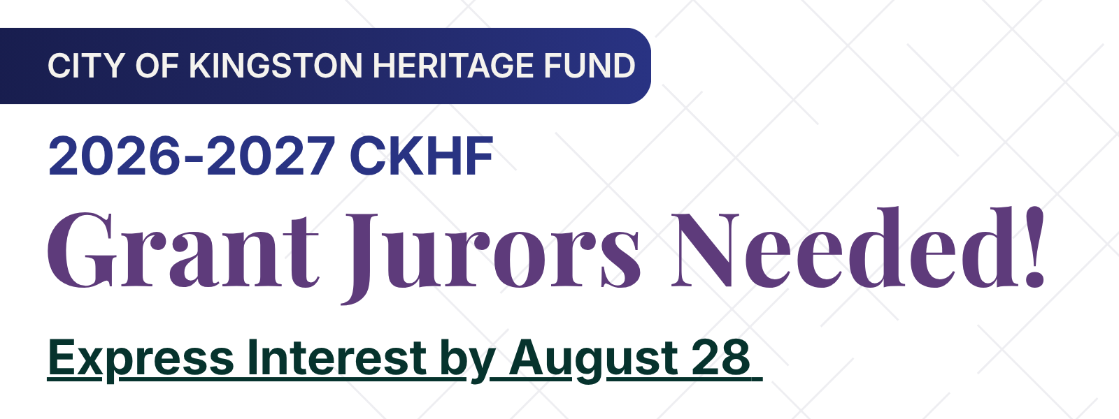 City of Kingston Heritage Jury