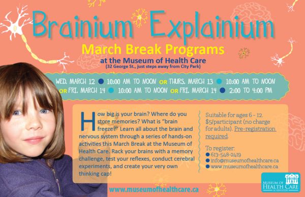 Brainium Explainium March Break Programs