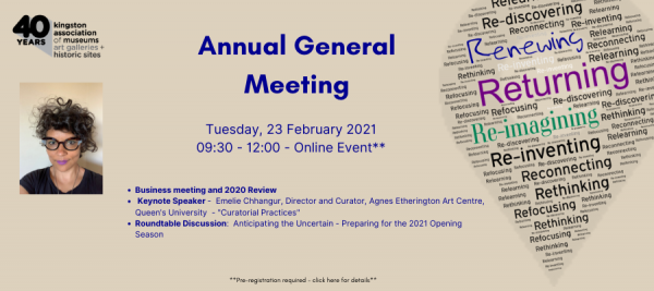 KAM Annual General Meeting 2021 banner