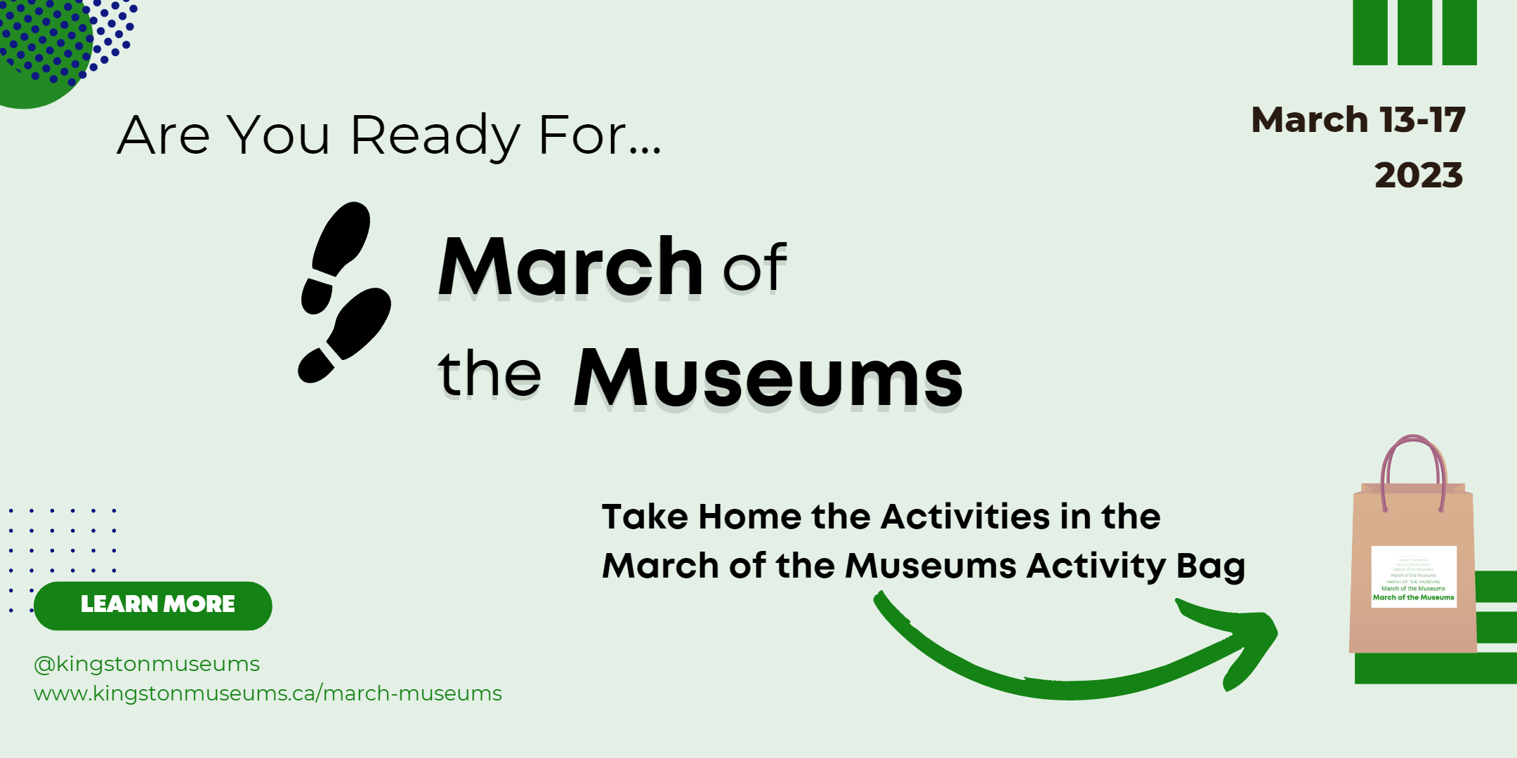 March of the Museums activity bag pick up image