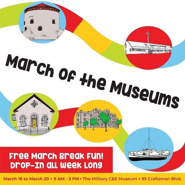 March of the Museums - 16-20Mar 9am-3pm