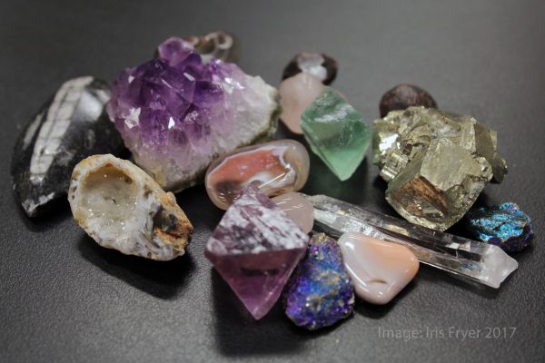 Minerals, gems, and fossils available at the Miller Museum gem and mineral sale