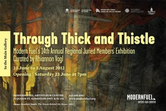 Through Thick and Thistle: 14th Annual Regional Juried Members’ Exhibition