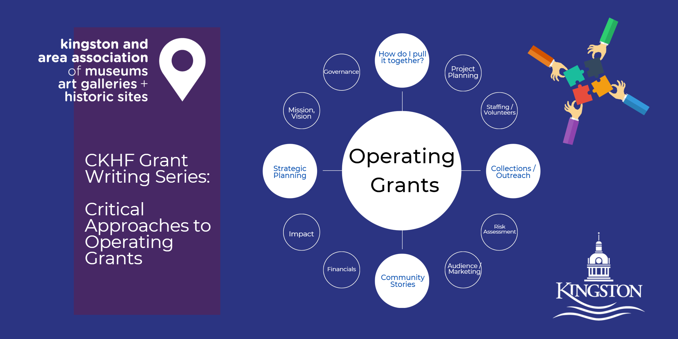 CKHF Operating Grant Workshop graphic