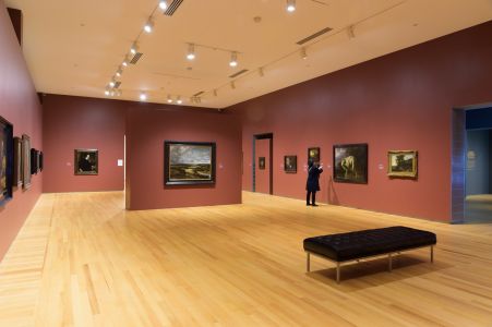 Installation of "Rembrandt and Company." Installation of "Rembrandt and Company."
