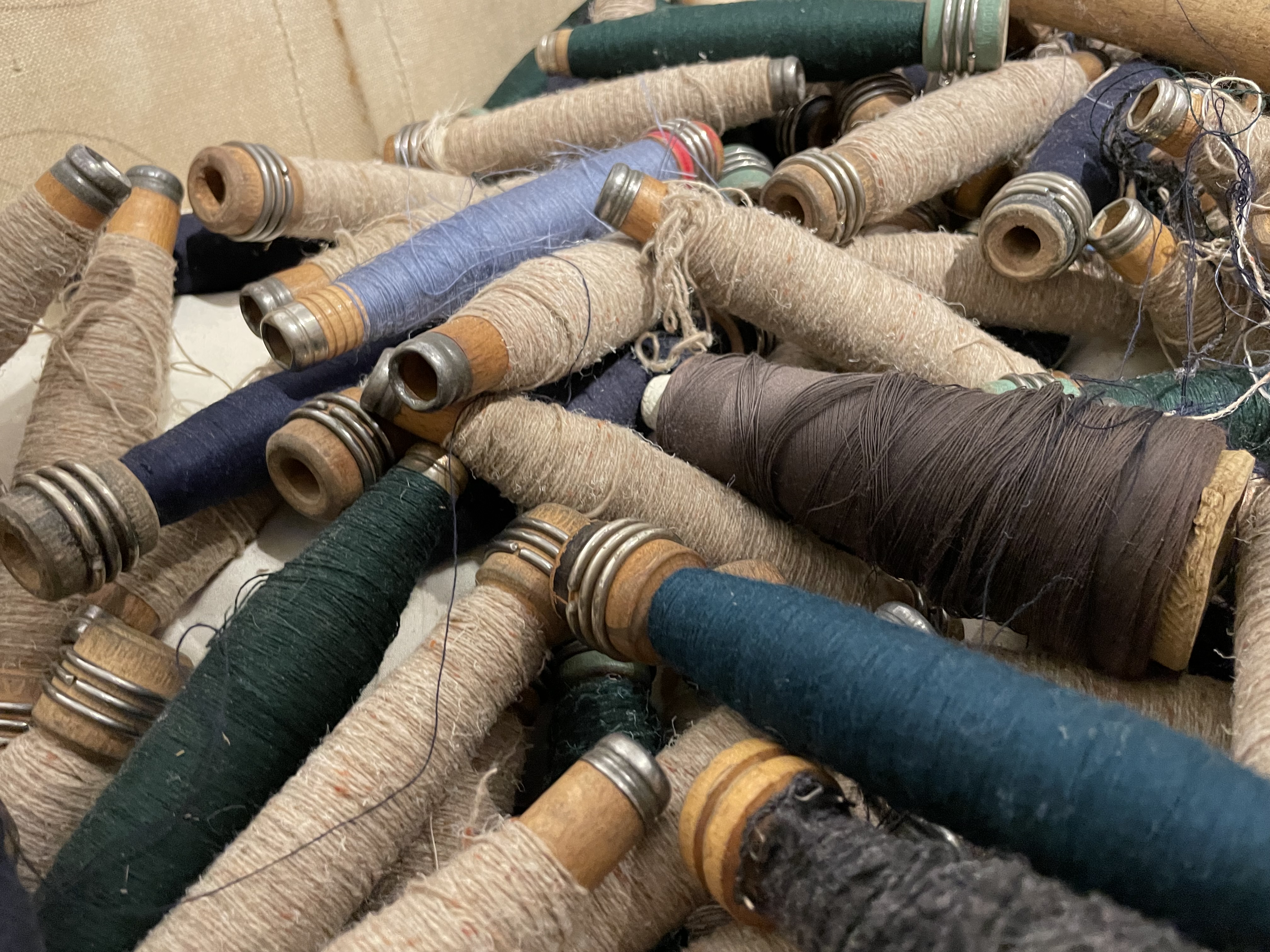 spindles full