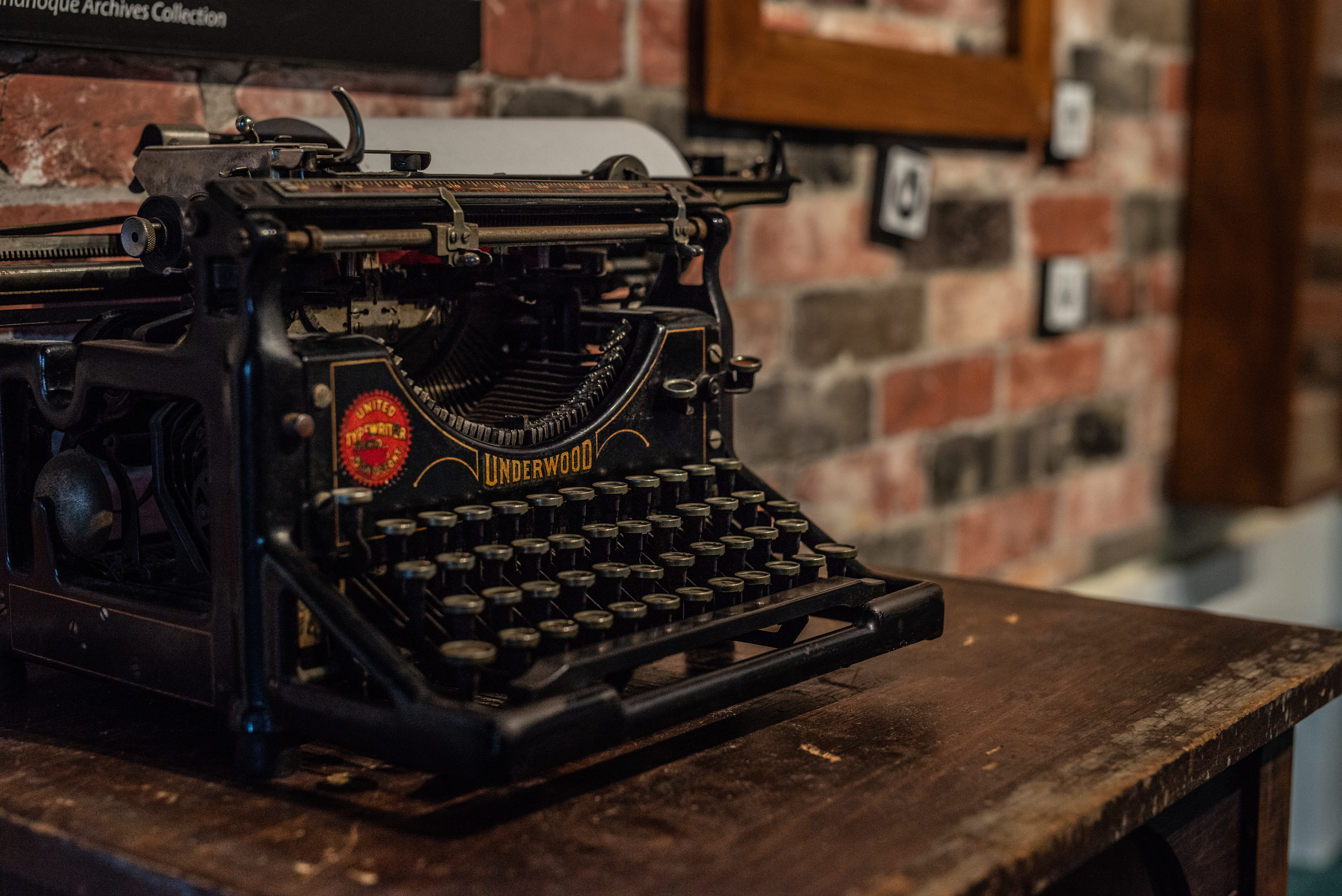 antique typewriter photo credit: Wing Studios