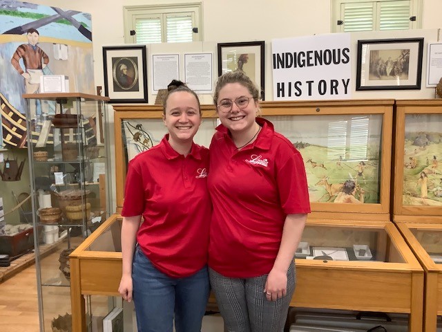 Summer students in Museum