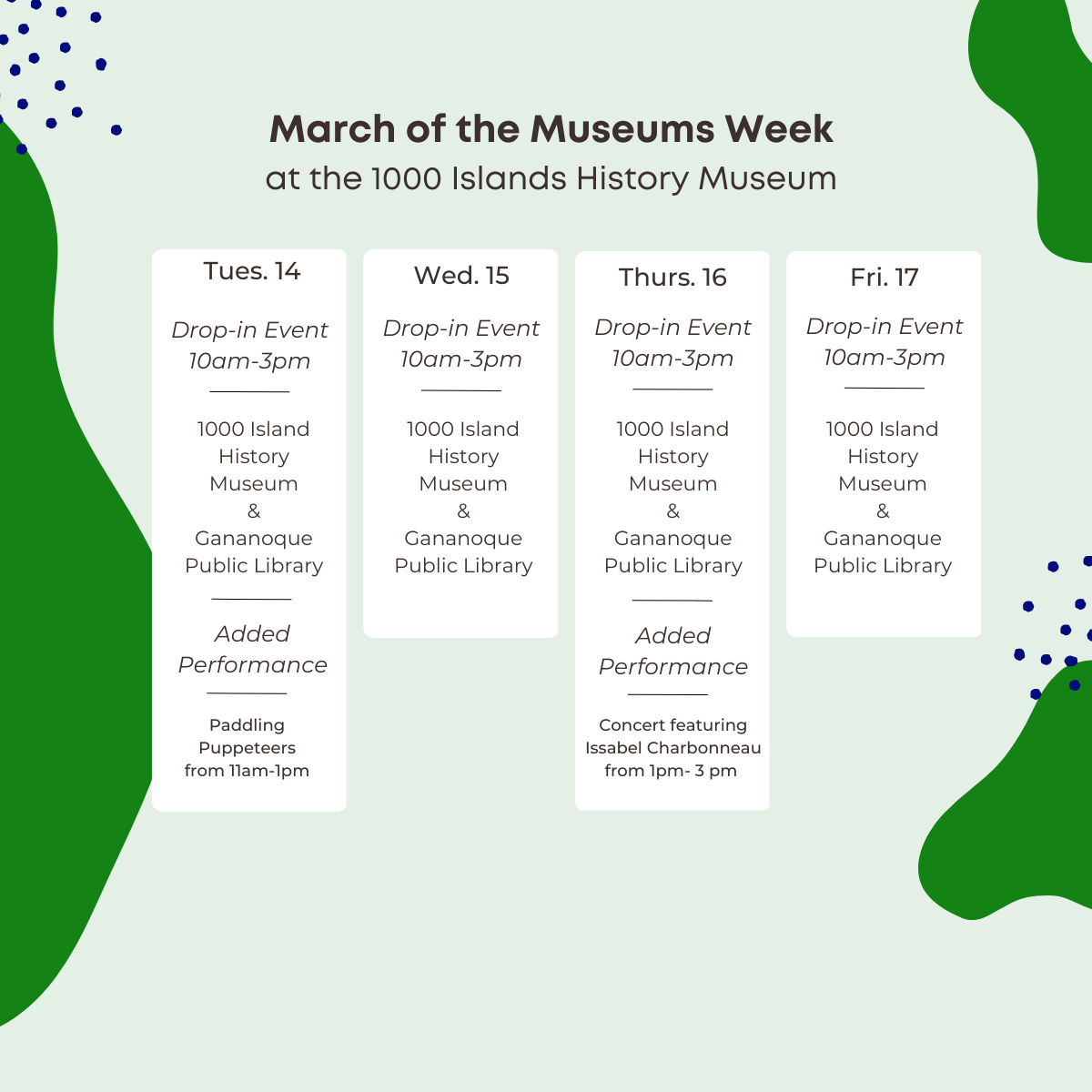 1000 IHM - Schedule