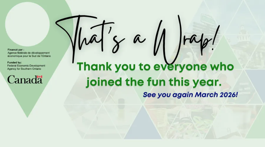 That's a Wrap! Thank you to everyone who joined the fun this year. See you again March 2026