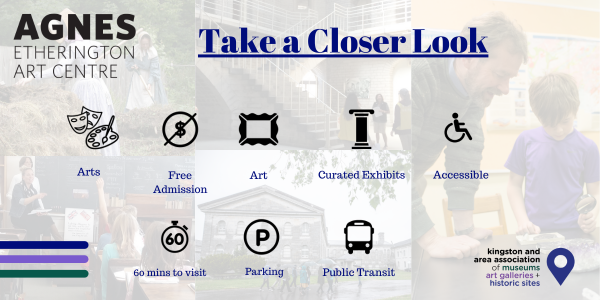 arts, free admission, art, curated exhibits, accessible, 60 min visit; parking; public transit