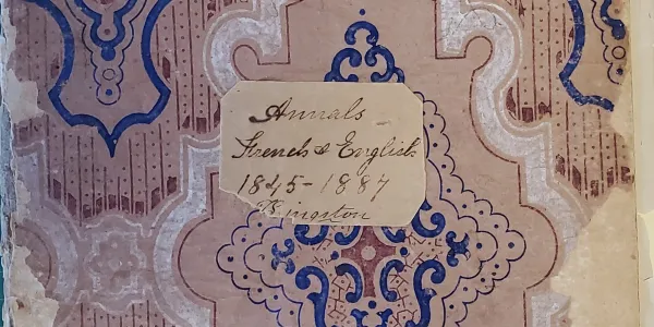 Annals - front cover 1845 - 1889