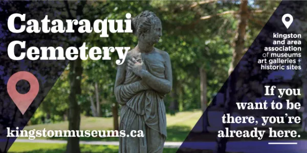 Cataraqui Cemetary digital ad