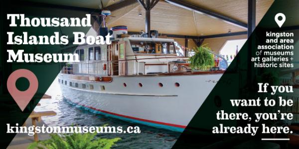 Thousand Island Boat Museum digital ad