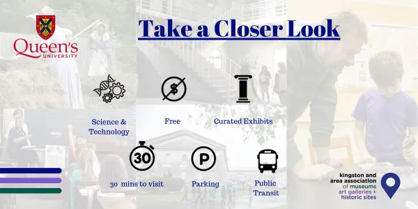 science & technology, free, curated exhibits, 30 min visit, parking, public transit