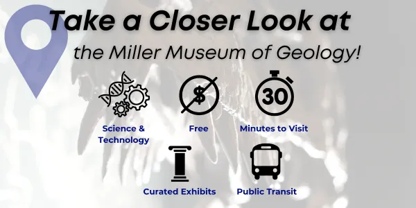 science & technology, free, curated exhibits, 30 min visit, parking, public transit
