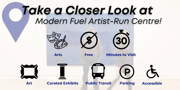 Arts, free, art, curated exhibits, accessible, 30 min visit, parking, public transit