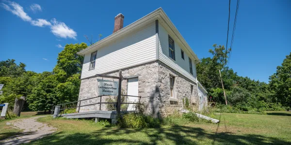 Exterior shot of lockmaster's house
