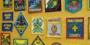 scout badges from collection